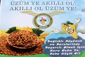 6 Milyon Öğrenciye Kuru Üzüm