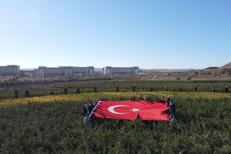 Türkiye Haritası Uçaklardan da Görülecek