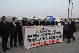 Küçükbaş Hayvan Sperma Payetleme Birimi`nin Temeli Atıldı