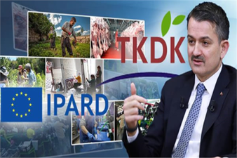 IPARD-II PROGRAMI 10. BAŞVURU ÇAĞRI İLANI KAPSAMINDA 493 PROJEYE 875 MİLYON LİRA HİBE EDİLECEK