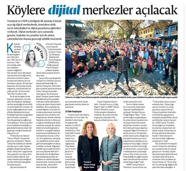 Tabit, `Yarının Köyleri` Projesine İlham Oldu!