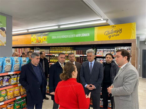 Nurdağı`nda Tarım Kredi Kooperatif Market`inin 2`inci Şubesi Açıldı