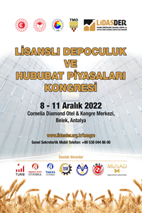 `LİSANSLI DEPOCULUK ve HUBUBAT PİYASALARI KONGRESİ` ANTALYA`DA DÜZENLENECEK