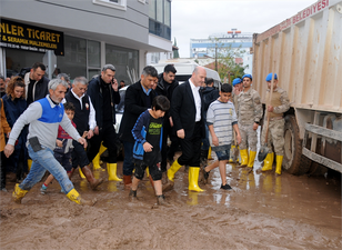 İçişleri Bakanı Soylu, Kumluca`da İncelemelerde Bulundu: (2)
