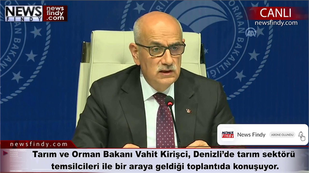 BAKAN KİRİŞCİ, DENİZLİ`DE TARIM SEKTÖRÜ TEMSİLCİLERİ İLE BİR ARAYA GELDİ