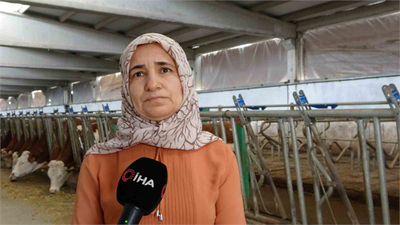 Kadın Gücü Tarımda: Yeşilyurtlu Hafure Adak, TKDK Desteğiyle 700 Litre Süt Üreten Modern Tesis Kurdu